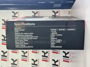 Kuerl 8inchs 600 Watts Car Underseat Subwoofer Deep Bass.