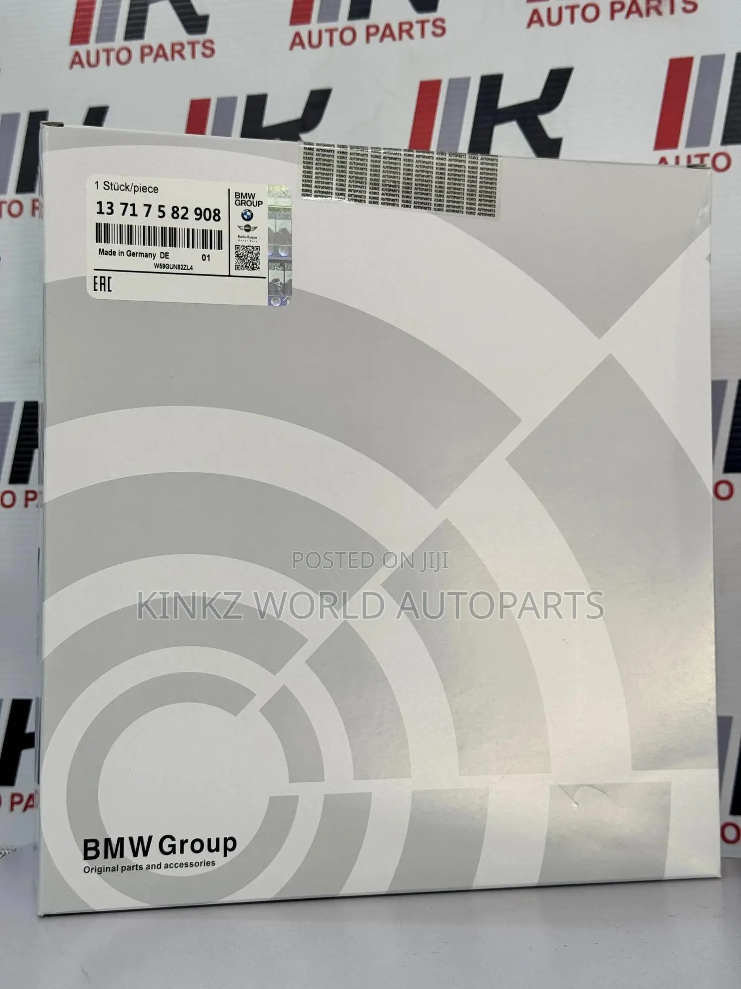 BMW 13717582908 Air Filter - F10 528i (N20), X1 28i, Z4 28i