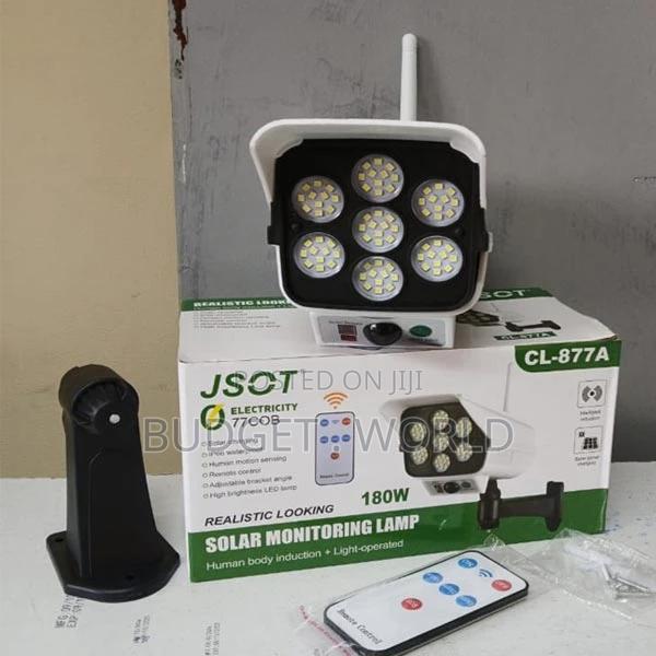 Dummy CCTV Camera Solarlight,Sleek Low Profile Design Dummy