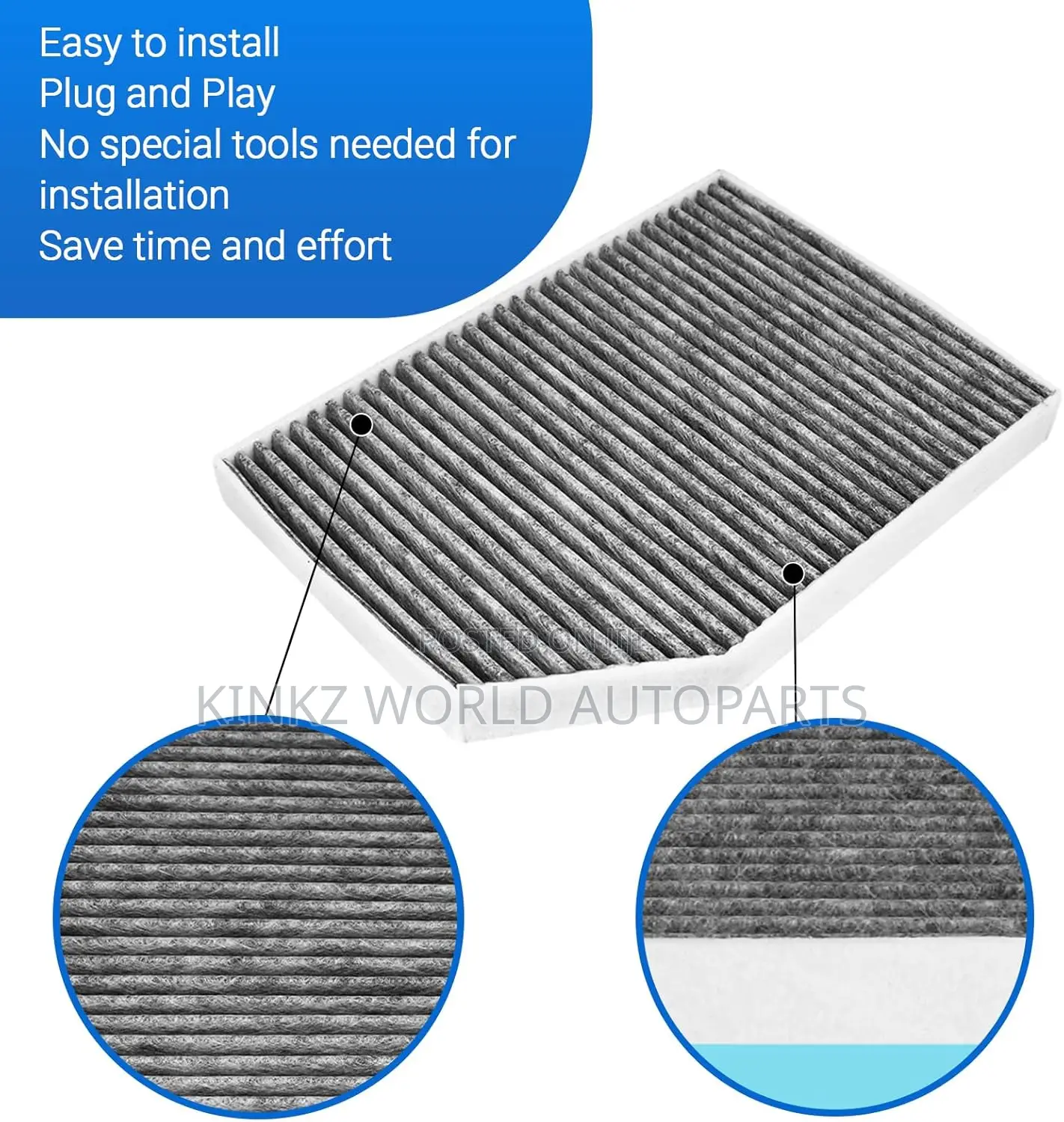 BMW Mahle Cabin Filter for X4 G02 Xdrive 30i 64119382885