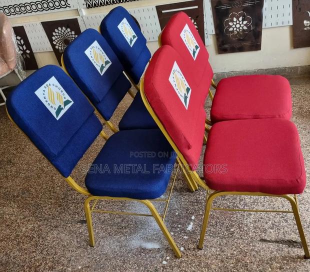 Church Chairs With Logo.