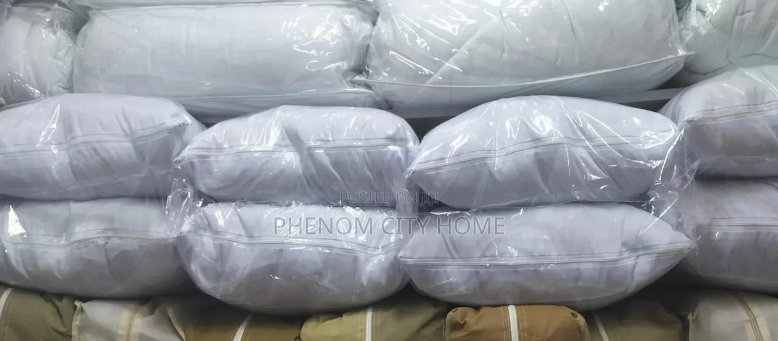 Plain White Bed Pillows