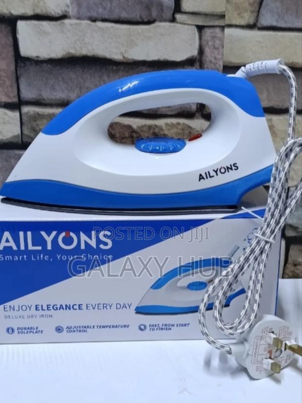 Ailyons Hd-198a Electric Dry Iron Box White Blue