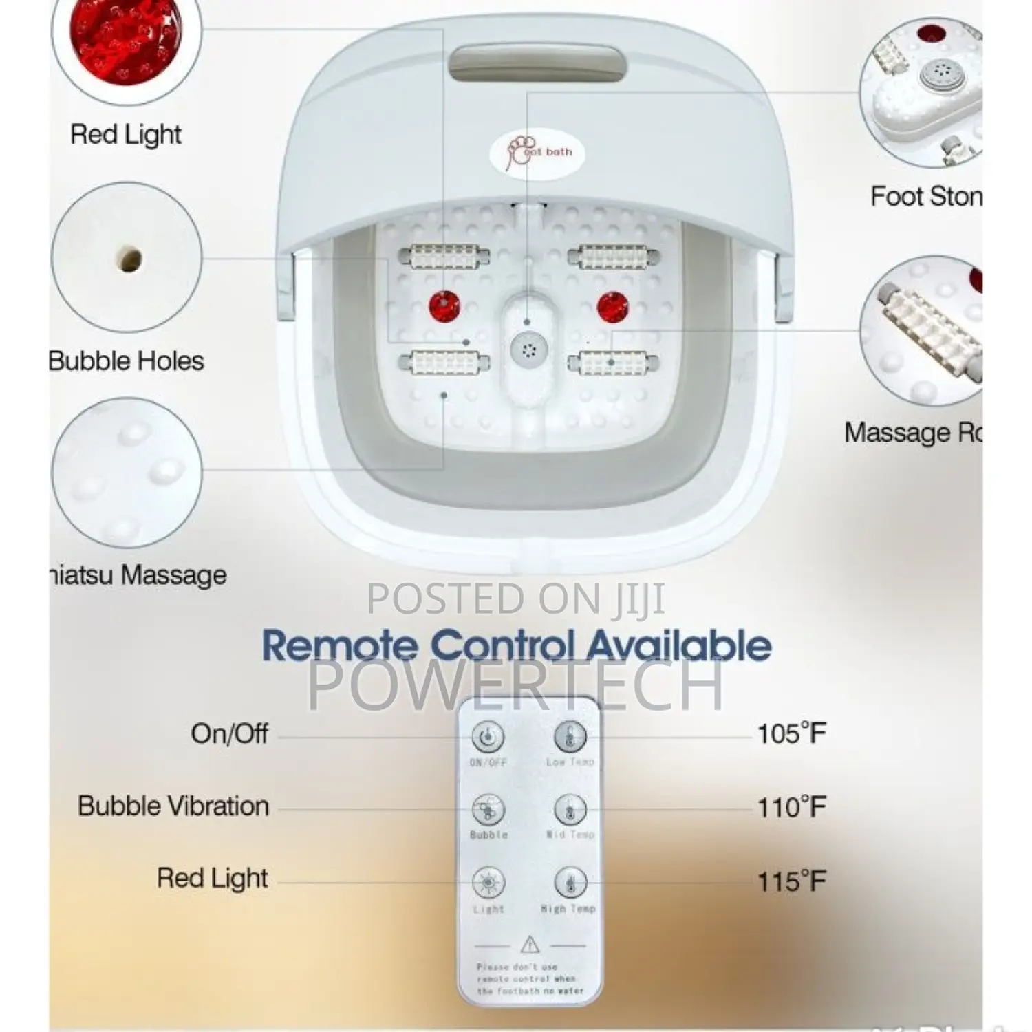 Portable Silicon Folding Electric Foot Bath Machine