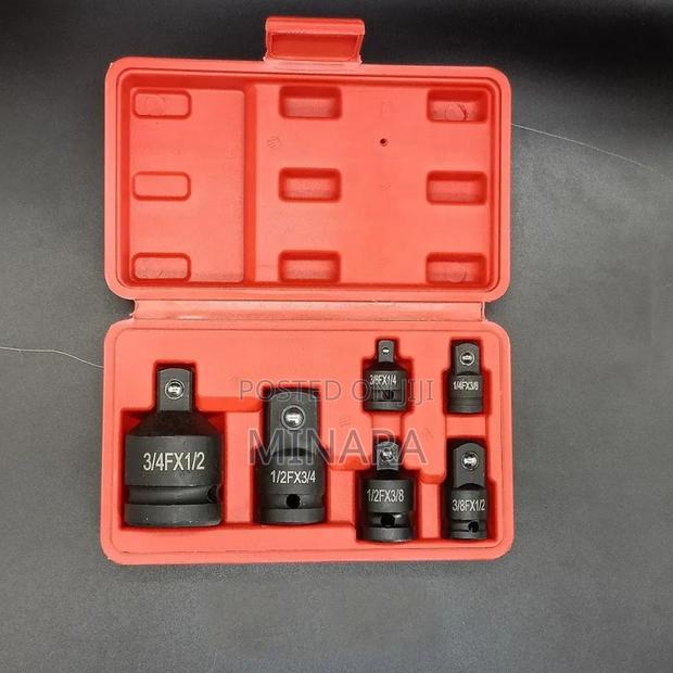 6 PCS Impact Socket Adapter / Reducer Kit - thumbnail 3