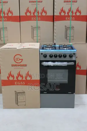 *Eurochef Standing Cooker 4gas Electric Oven 50cmx55cm
