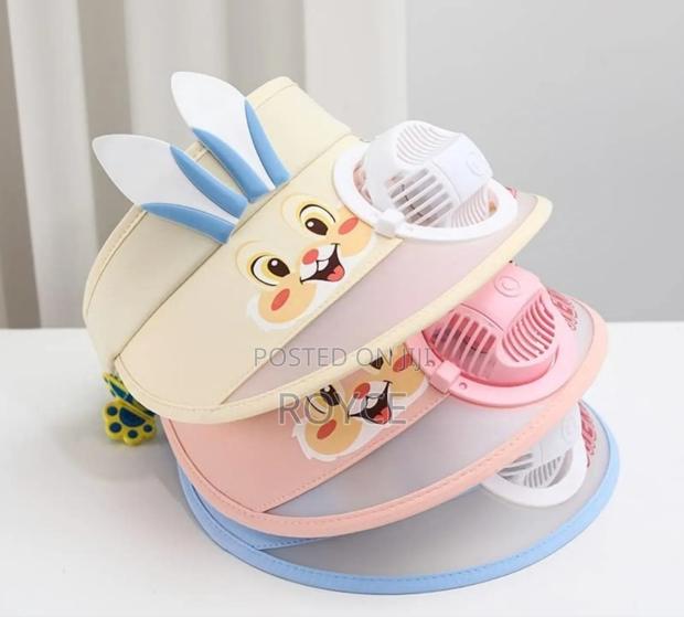 Kids Sun Hat With Fan - thumbnail 3