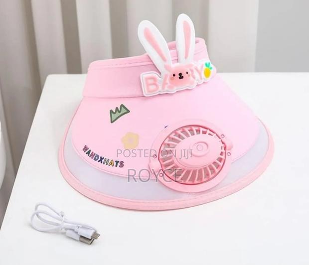 Kids Sun Hat With Fan - thumbnail 6