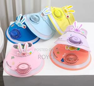 Kids Sun Hat With Fan - thumbnail 2