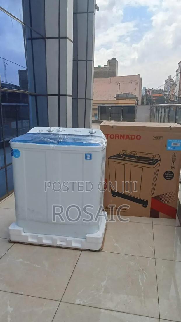 Tornado 10kg Wash and Spin Washing Machine - main view