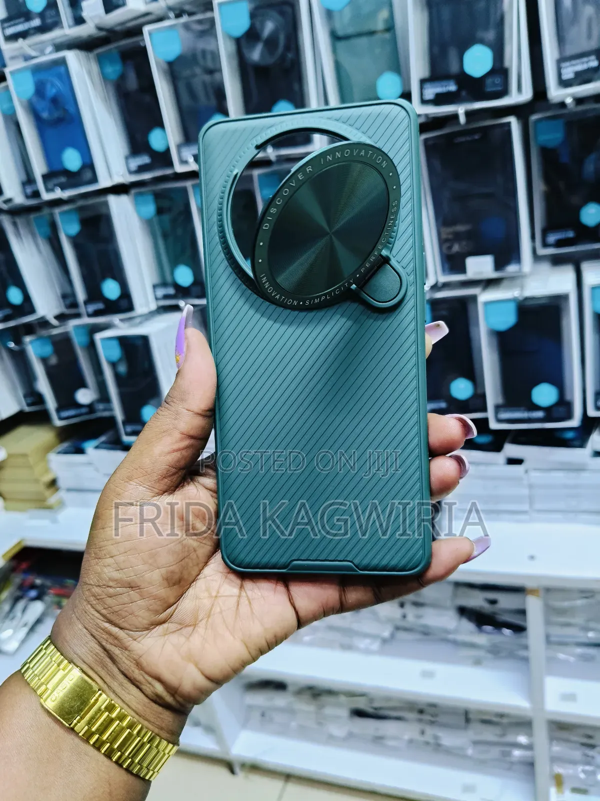 Oppo Find X6 Pro Nilkin Camshield Back Cover With Stand