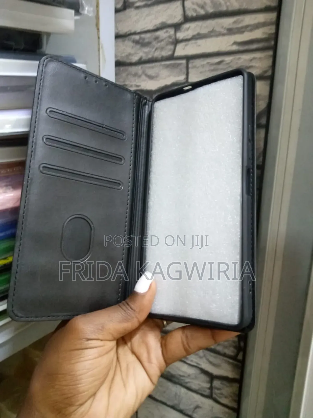 Leather Flip Case for Tecno Camon 20 With Card Pockets