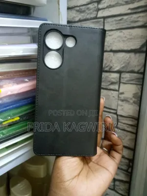 Leather Flip Case for Tecno Camon 20 With Card Pockets