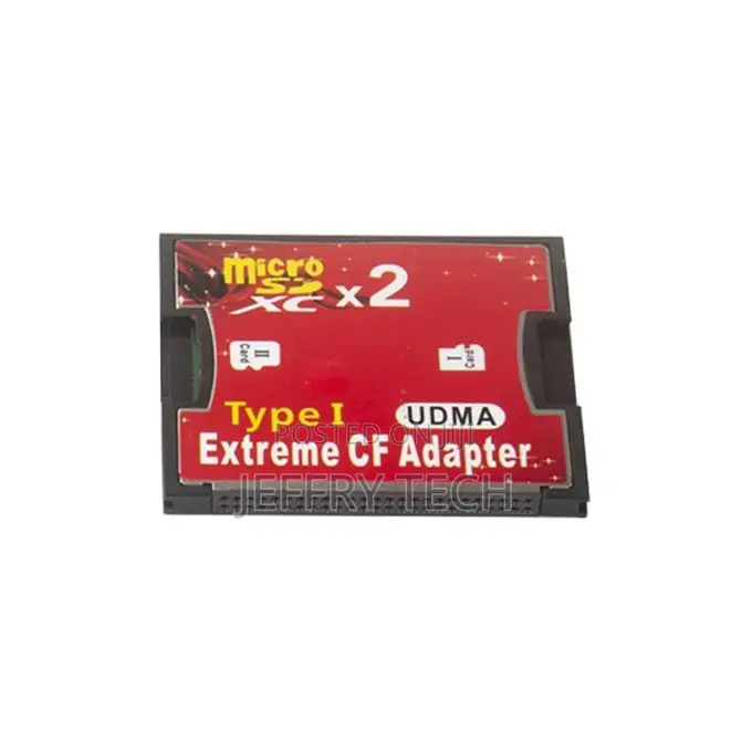 Dual TF to CF Adapter Card Dual Micro SD to CF Converter