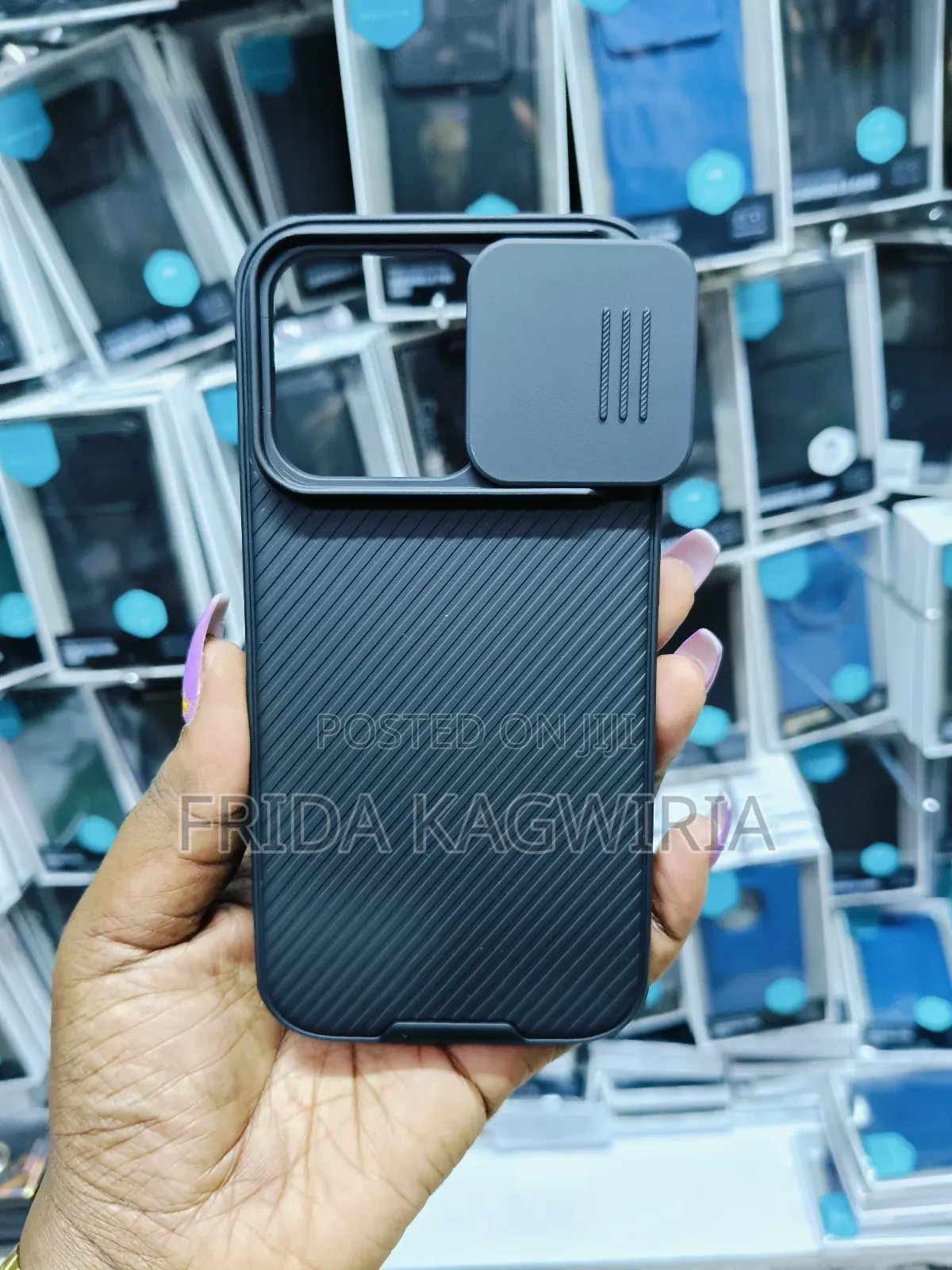 iPhone 12 Promax Nilkin Camshield Pro Back Cover
