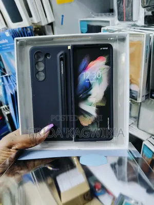 Silicon Nilkin Case With Pen For Samsung Galaxy Fold 5