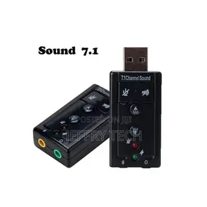 Laptop Sound Card - USB 7.1 Channel Audio Device Adapter