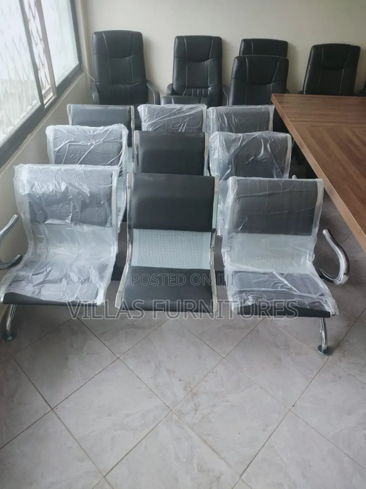 3 Seater Visitors Chair
