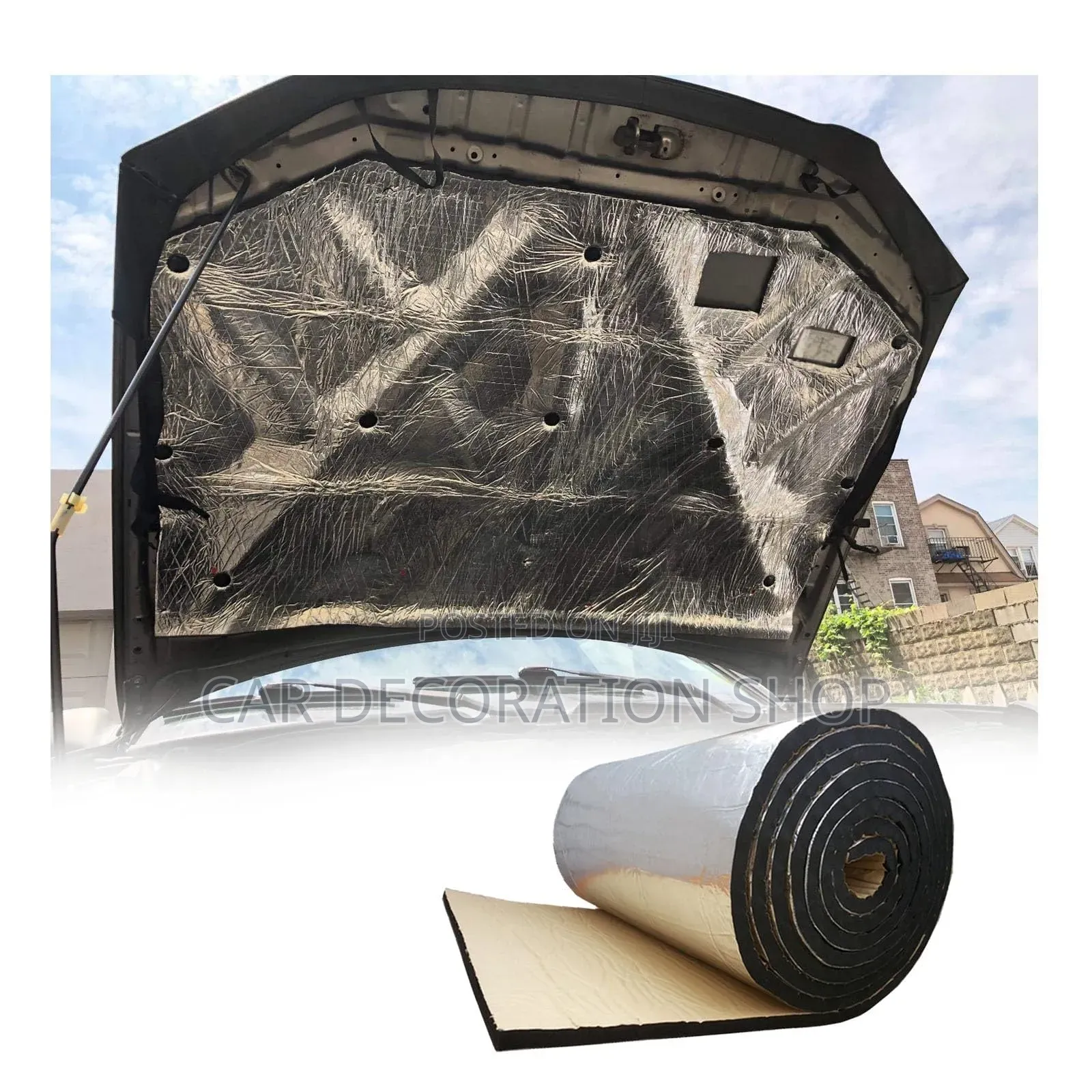 6mm Thickness Thermal Sound Deadener Blocking Heat Proof