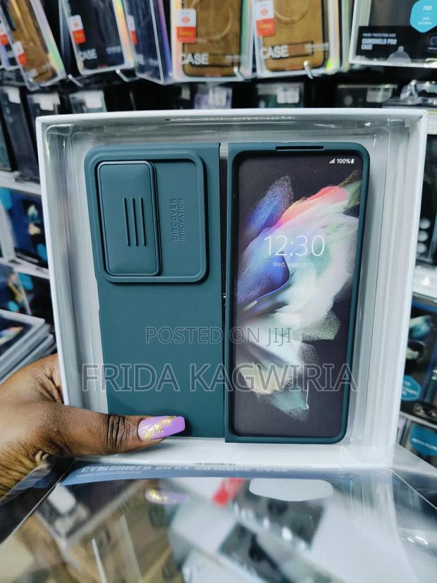 Nilkin Camshield Silky Silicone Case For Samsung Fold 4 - main view