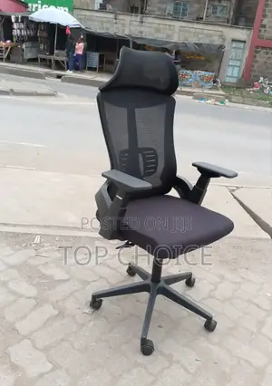 Improved Fabric Headrest Office Chair