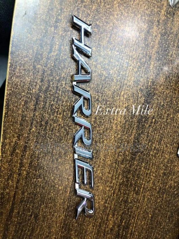 HARRIER Replacement Lettering Badge - main view