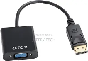 20 Pin DP Displayport Male to 15 Pin VGA Female Adapter Cabl