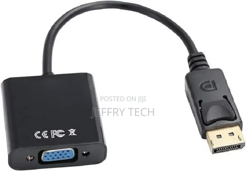 20 Pin DP Displayport Male to 15 Pin VGA Female Adapter Cabl