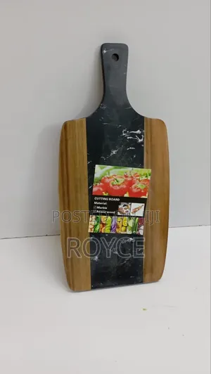 Marble + Acacia Wood Chopping / Serving Board