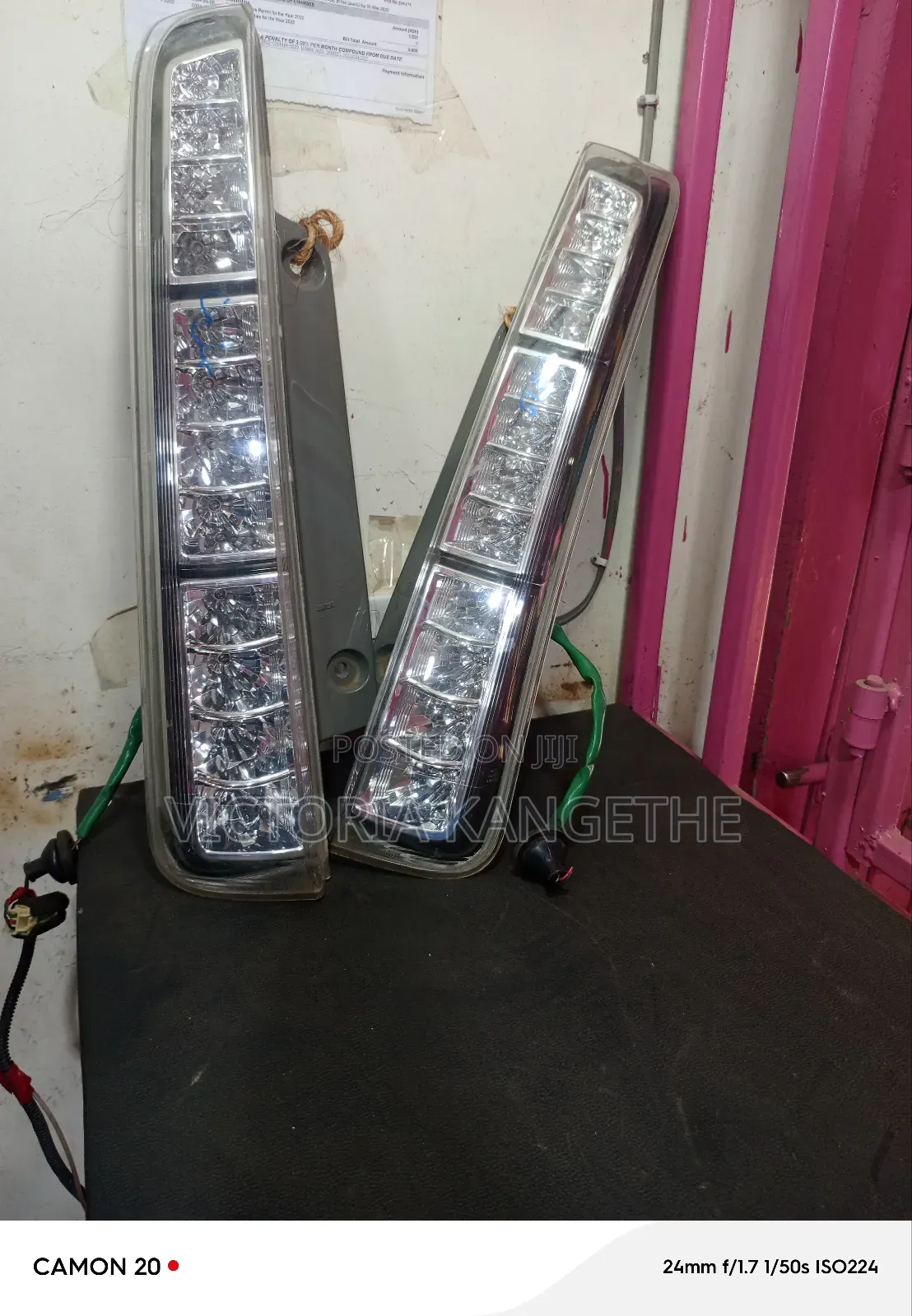 Isis Taillights Clear Ex Japan