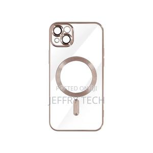 Magsafe Silicone With Camera Protection for iPhone 15 - Pink - thumbnail 2