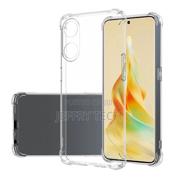 Silicone Case Compatible With Oppo Reno 8t - 4G - Transparen