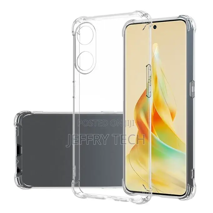 Silicone Case Compatible With Oppo Reno 8t - 4G - Transparen