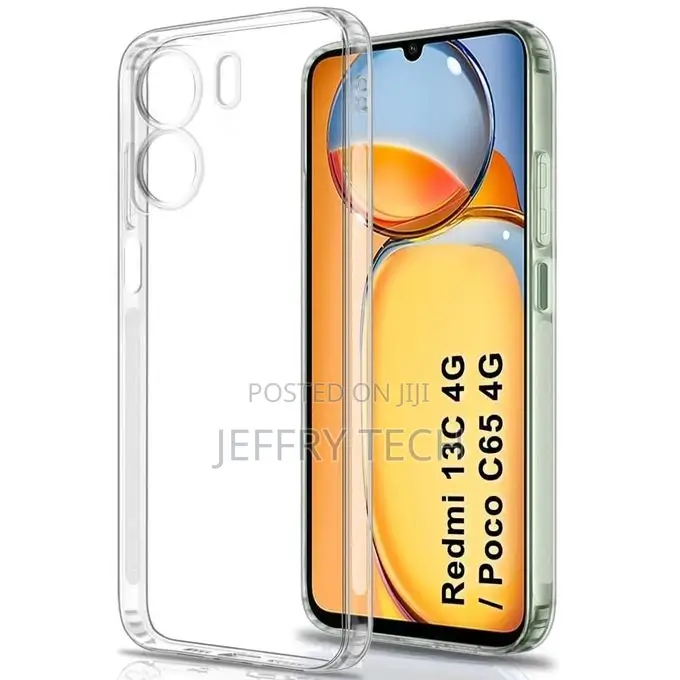 Transparent Silicone Case for Xiaomi Redmi 13C