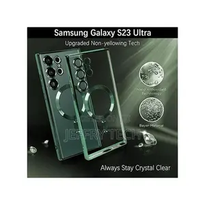 Transparent With Camera Protection for Samsung S23 ULTRA -