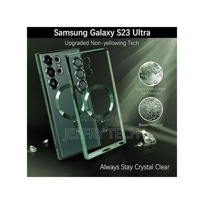 Transparent With Camera Protection for Samsung S23 ULTRA -