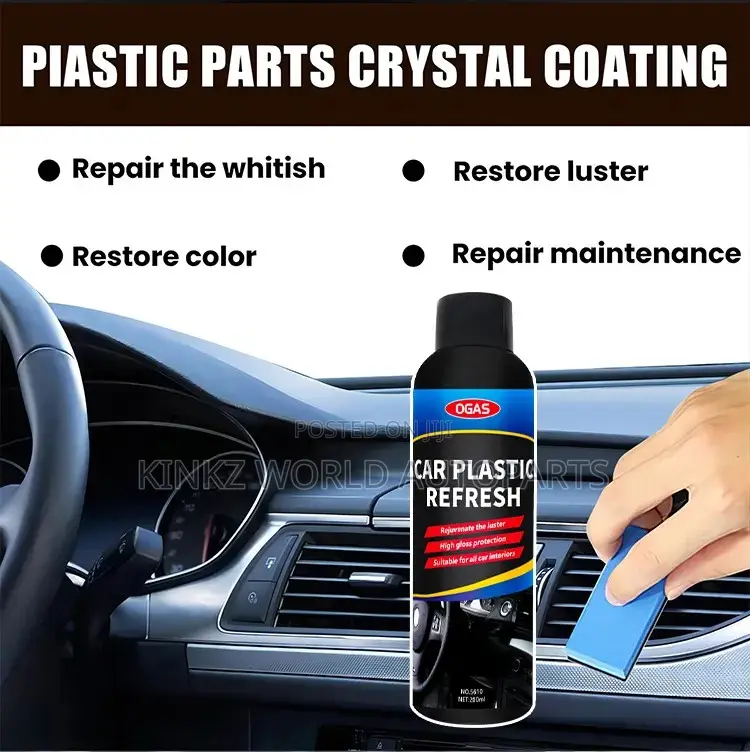 OGAS Car Plastic Refresh Restorer Car Trim Restoration 100ML
