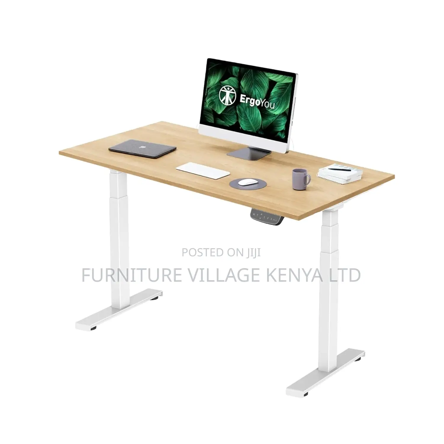140CM X 70CM Electric Height Adjustable Standing Table