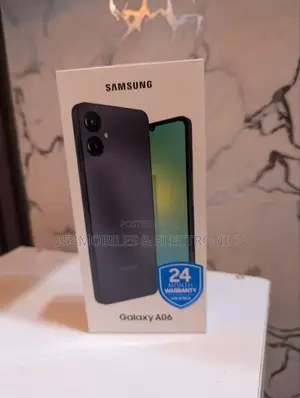 New Samsung Galaxy A06 64 GB Black
