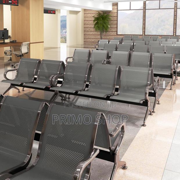 Office Bench -Reception Chair With Armrest for Waiting Room