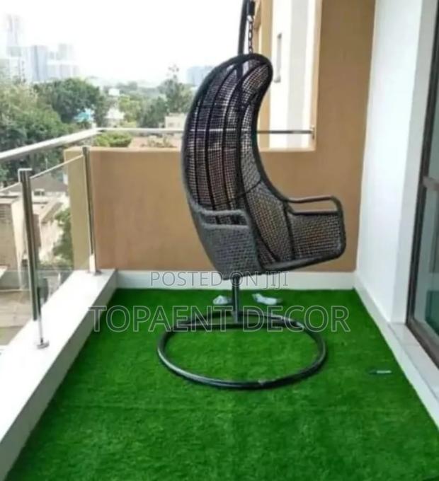 Well Fitted Green Nice Artificial Grass Carpet - main view