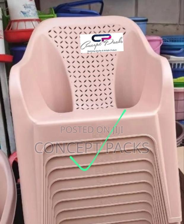 Biege Hope Plastic Easy Chair - main view