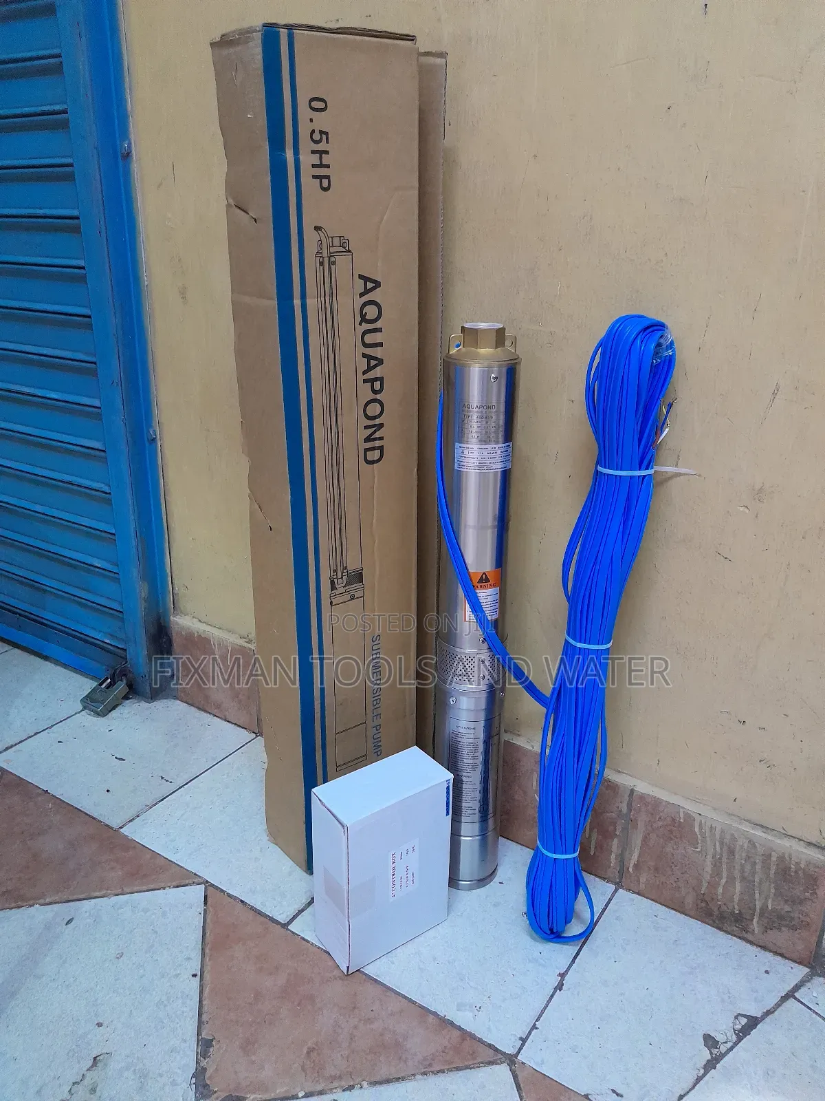 Italy AQUAPOND Submersible Water Pump 0.5hp 64M Head