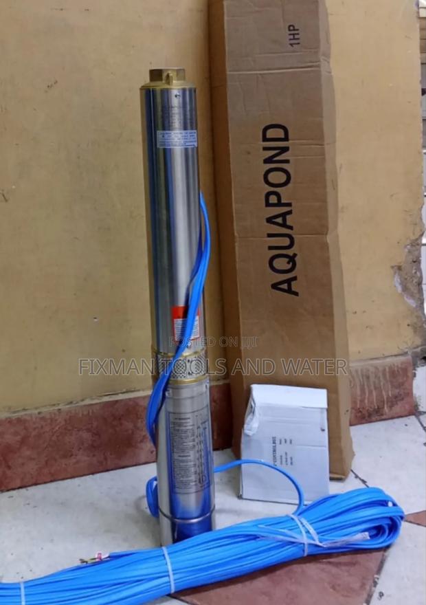AQUAPOND ITALIAN Submersible Water Pump 1hp 105M Head