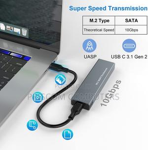 M.2 NVME SSD Enclosure Clip Type Aluminum NVME External Har - main view