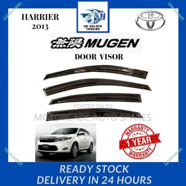 Toyota Harrier New Model 2014+ Windbreakers Window Visors - main view
