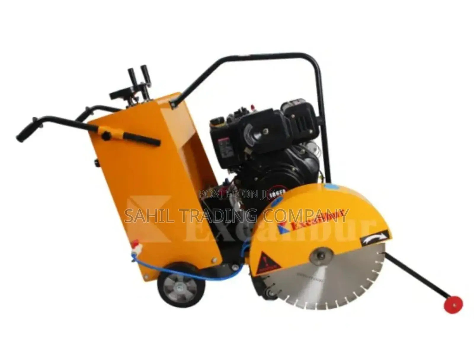 Heavy Duty Excalibur Concrete Cutter Machine Diesel Engine