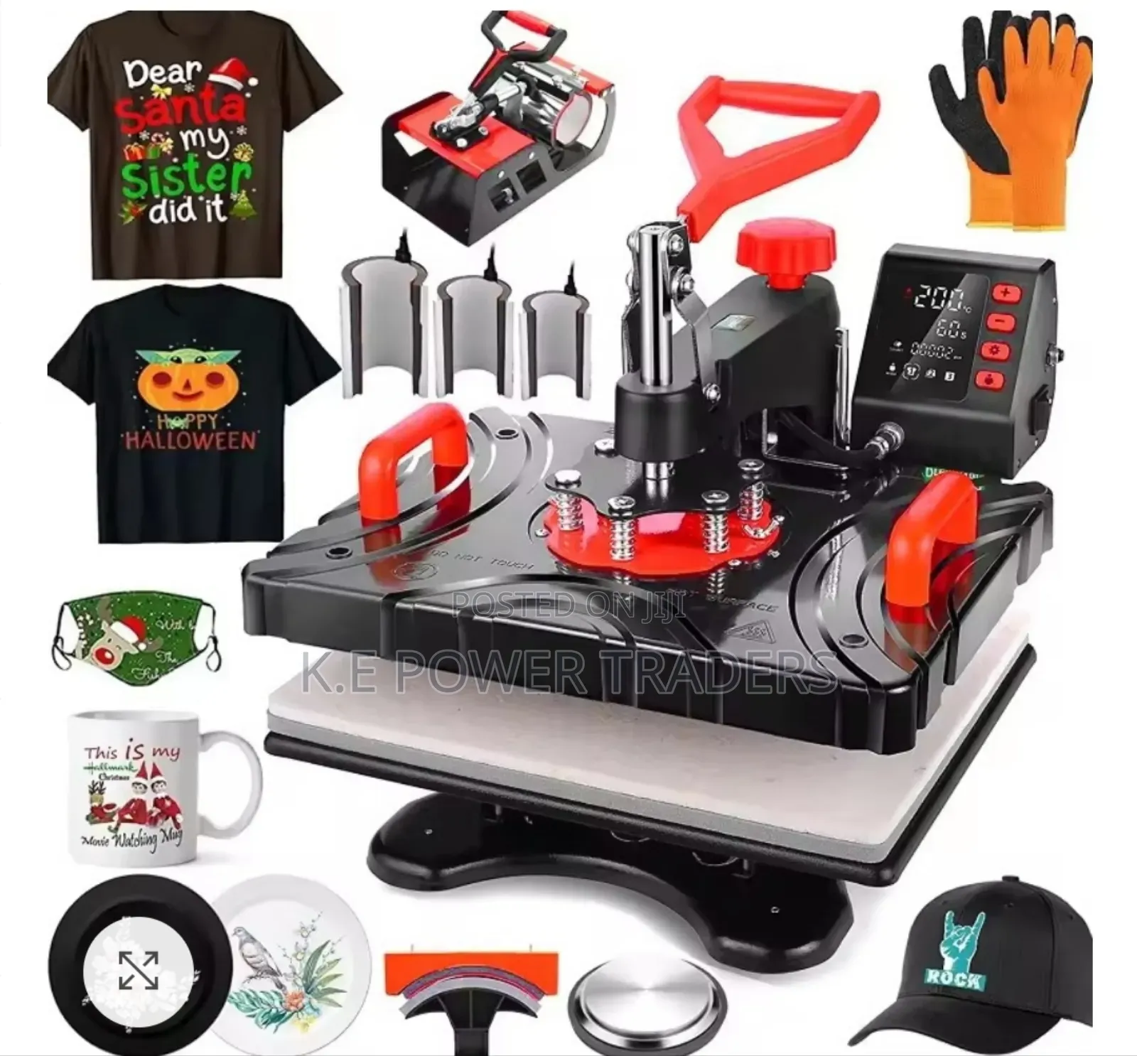 Leading Brand 8 in 1 Heatpress Machine