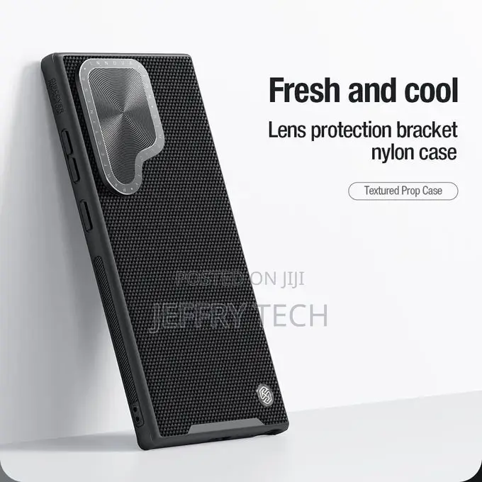 Nillkin Polyamide Fiber Case for Samsung S24 Ultra Flip Lens