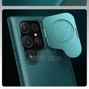 Nillkin Leather Case for Samsung Galaxy S24 Ultra Flip Lens
